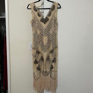 Gatsbylady London Flapper Dress UK12/US8/EU40